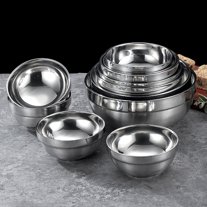 Lijia Stainless Steel Double-Layer Insulated Bowl