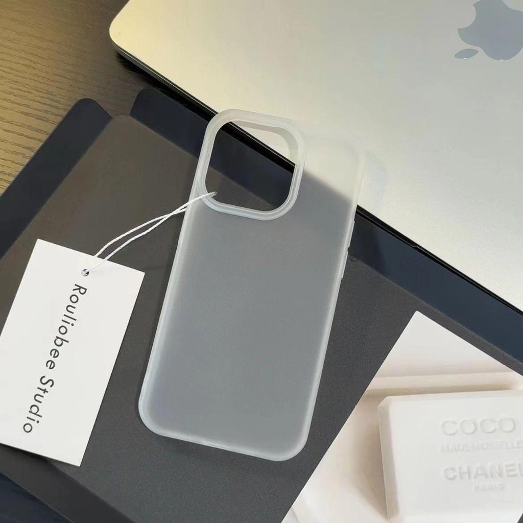 Ultra-Thin Ice Transparent High-End Apple Phone Case - Compatible with iPhone 11, 13 Pro, 14 Pro Max, 16