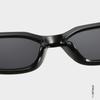 Modische, unregelmäßige Sonnenbrille für Herren, rechteckig, kleiner Rahmen, Hip-Hop, Outdoor-Fahrtouren, Sonnenschutz, nicht polarisierte Brille