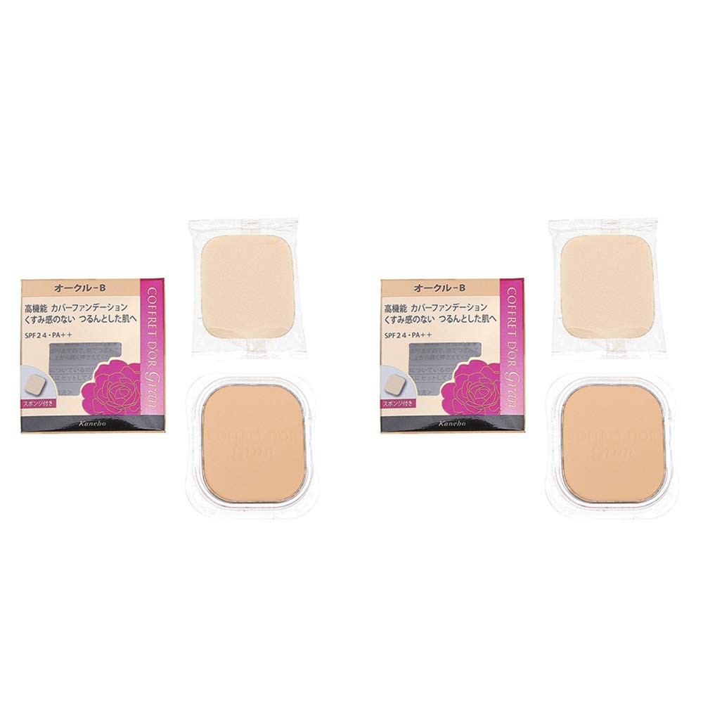 

Kanebo Coffret Grand Cover Fit Pact UVII Ocher B Набор из 2 [Набор] d Or [Запасной блок]