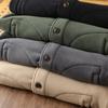 2026 New Style Double-Sided Fleece-Lined Baseball Jacket - Unisex Thickened Warm Outerwear for Autumn/Winter