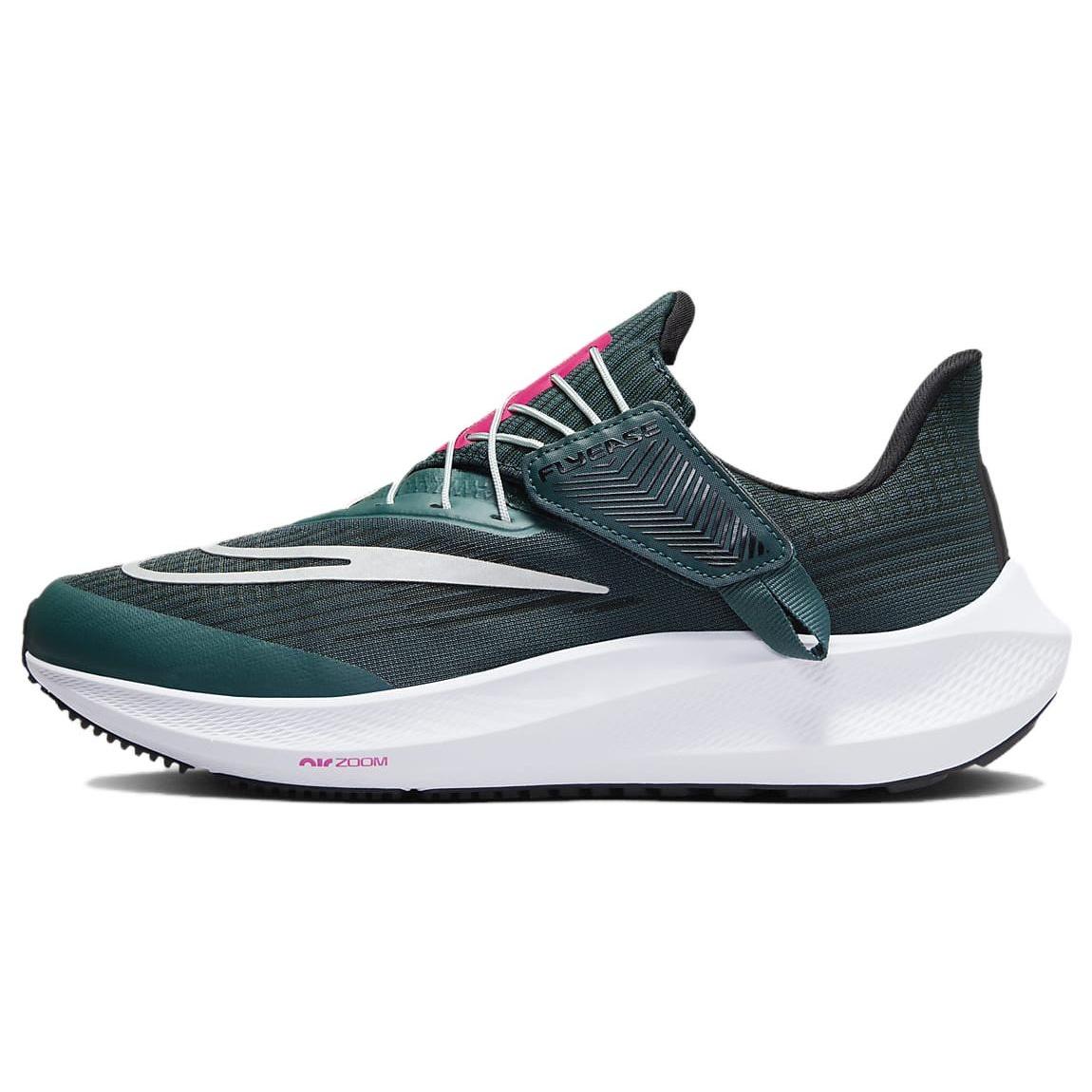 (WMNS) Nike Air Zoom Pegasus 39 FlyEase  Deep Jungle Metallic Silver  Women s DJ7383-301 EU 36