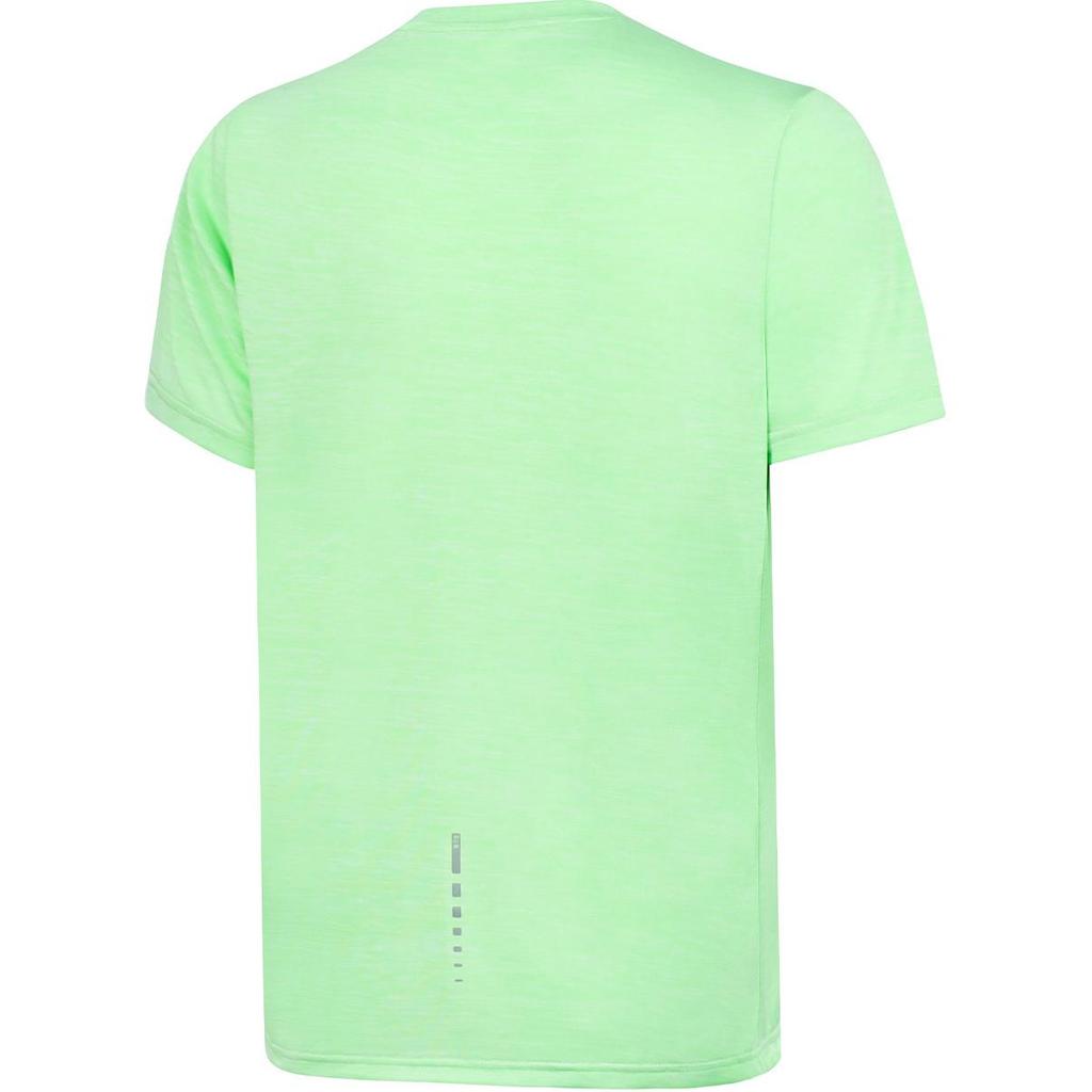 Li-Ning Solid Color Round Neck Quick-Dry Comfortable Breathable Short Sleeve T-Shirt Men Tops Sky-Green ATST431-7