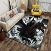 Wizard riding dark fiery dragon carpet Yoga living room room decor children's crawling mat doormat area rug games mat