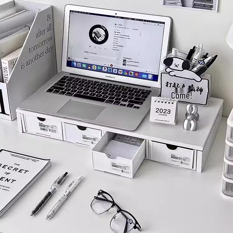 Zvýšení monitoru a organizér na stůl Ayoub