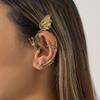 1Pc Dragon Shaped Ear Cuff Exaggerated Hip Hop Gothic Punk Non-Piercing Clip Wrap Cartilage