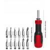 13-in-1 Telescopic Screwdriver Set Multi-function Mini Screwdriver Kit with Phillips Flat Torx Triangle Bits Portable Repair Tool for Home DIY