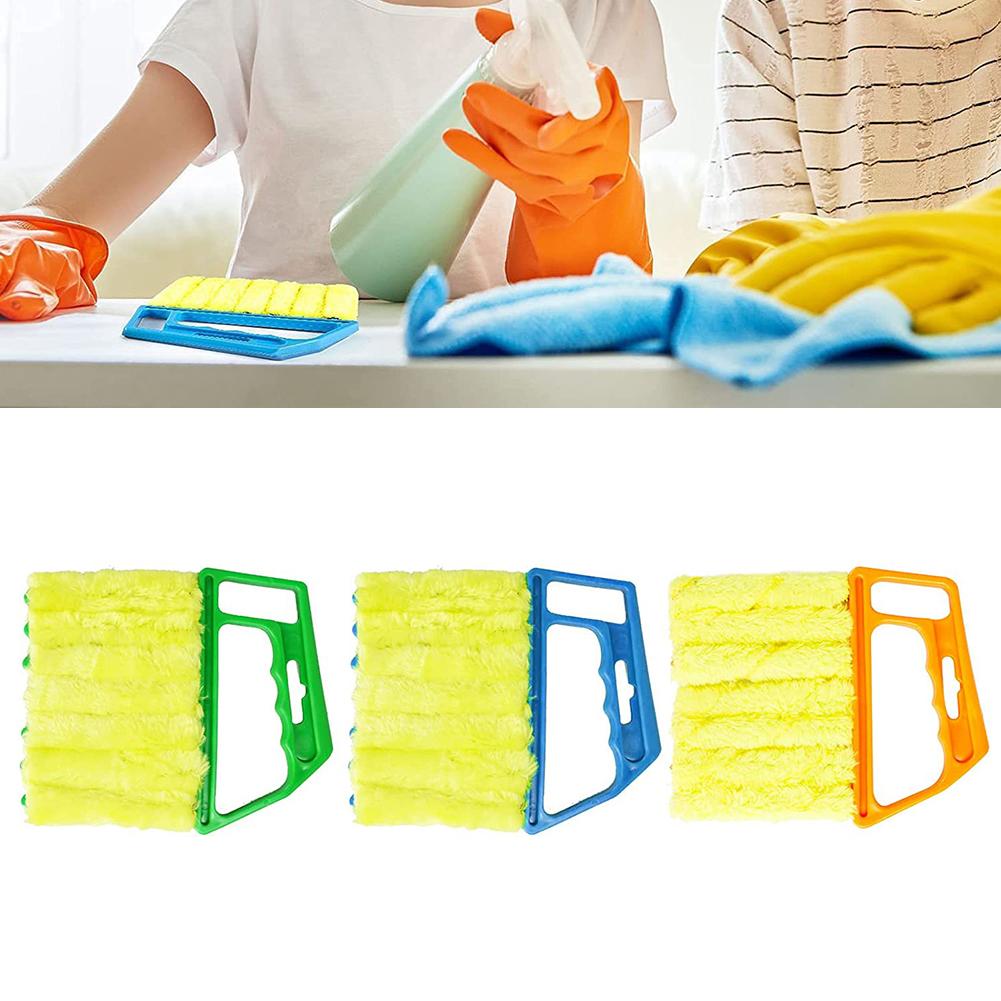 Handheld Brush for Cleaning Difficult Areas Like Blinds and AC Outlets