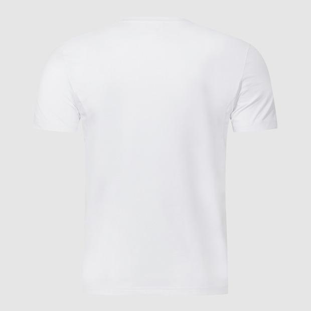 LECOQ Uni Light Venture Regular Fit Dual Flex Essential Short Sleeve T-Shirt - White (Qq313Ers72) (A Type)