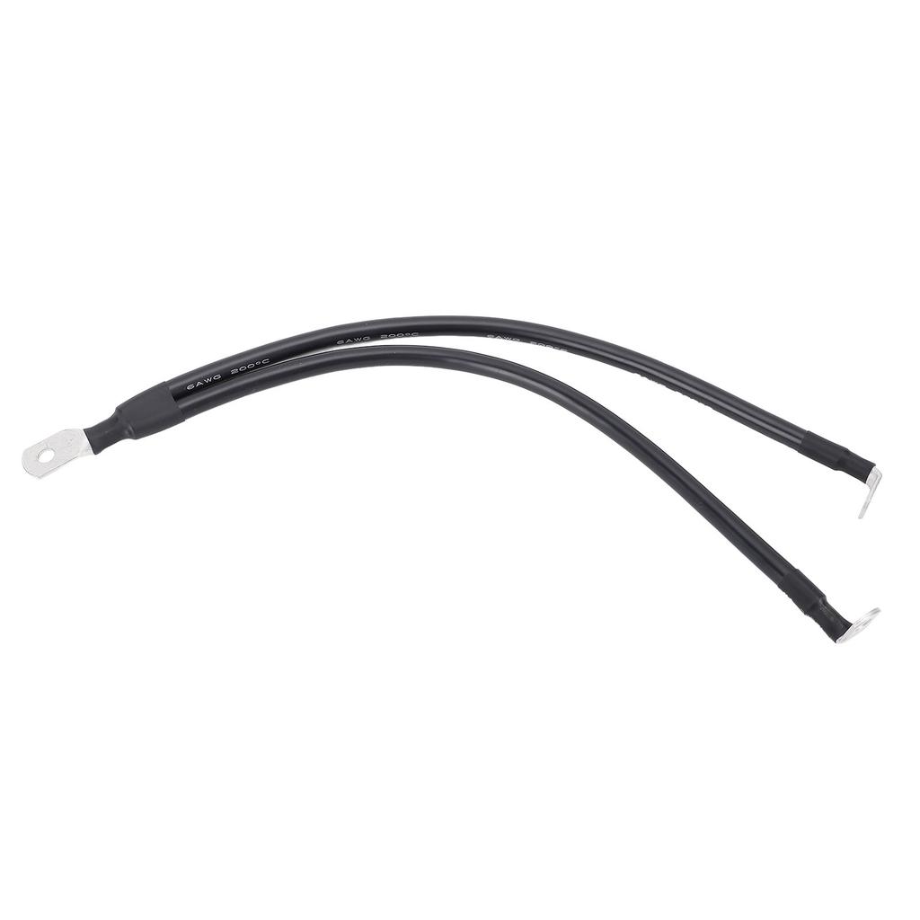 6AWG Batteriekabel SC35 6 und 2 X 90 Grad SC16 6 Klemmen Hohe Effizienz Flexibel Multifunktional für Boote Motorräder