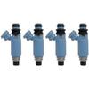 4PCS Fuel Injector 16611AA521 For Subaru Impreza 2.0L H4 Turbocharged 2002-2005