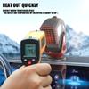 Pack of 2 Portable 12V Automotive Heaters Offering Rapid Warming Up Technology and Adjustable Airflows for Efficient Defrosting and Warming in Car