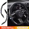 For Volkswagen VW Car Steering Wheel Cover Anti Slip Carbon Fibre Steer Handle Pad Scirocco Jetta Beetle Golf 4 5 6 Passat PoloJD2