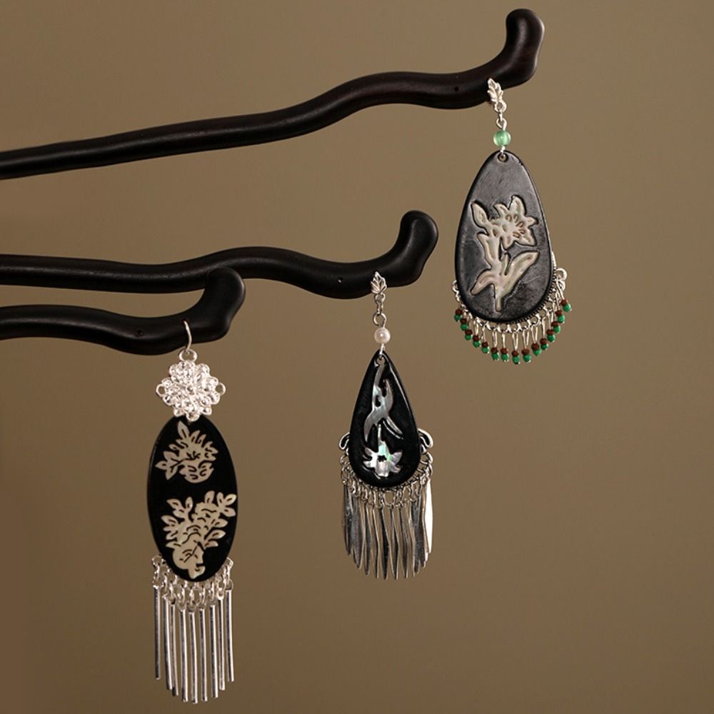 Wood Sandalwood Hair Stick Wooden Hanfu Headwear Chinese Style Hairpin Hairstyle Design Tool