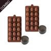 Silicone Mold Shell Shape for Homemade Chocolate, Candy, Jelly or Ice Cubes, 1 Pack