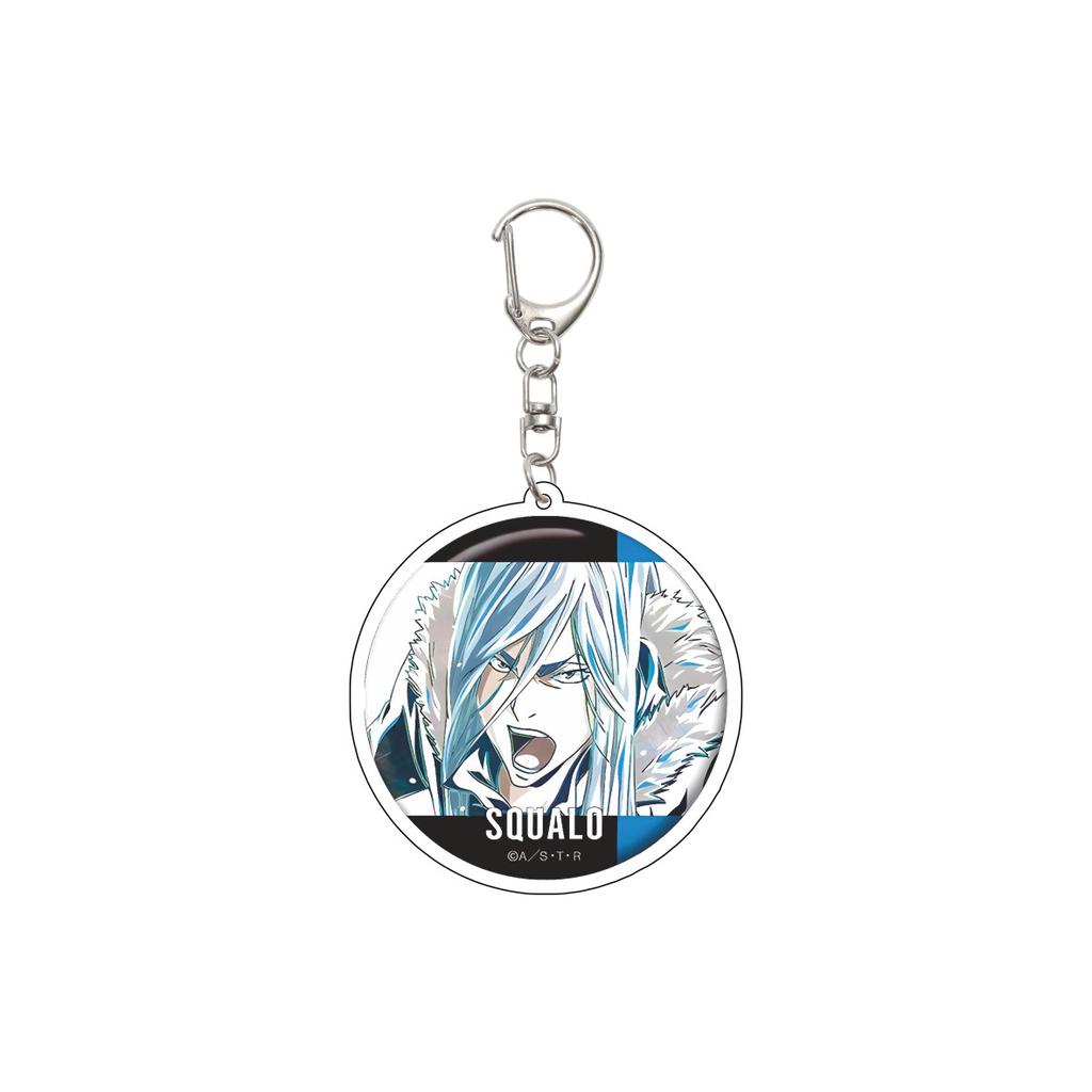 55MM Anime Katekyo Hitman Reborn Schlüsselanhänger Sawada Tsunayoshi/Gokudera Hayato/Lambo Schlüsselanhänger Acryl-Modellplatte Weihnachtsgeschenke