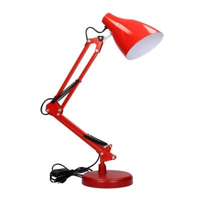 DIAN DESK LAMP 60W E27 STEEL, RED - ON-DL-1/R