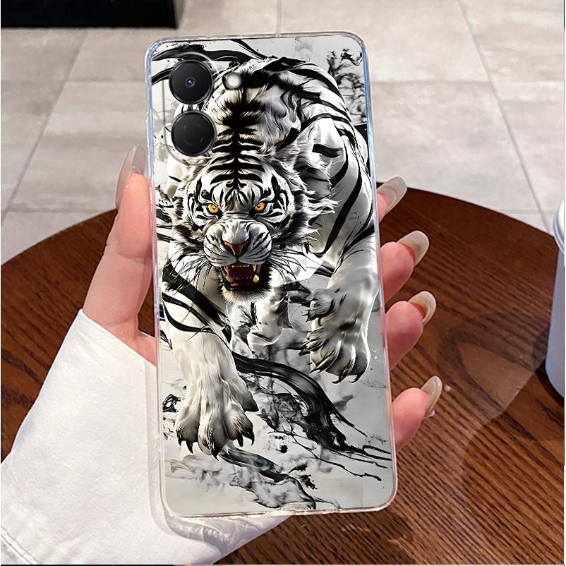 For Tecno Spark Go 3 Case Luxury Cute Love Rabbit Funny Clear Soft TPU Silicone Cover For Tecno Spark Go3 KN3 Pop 20 Phone Cases