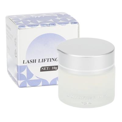 Baume Colle Lash Lift Adhésif Fort Solubilité dans l'eau Lamination des Sourcils Colle Gel Permanente pour Cils 10g