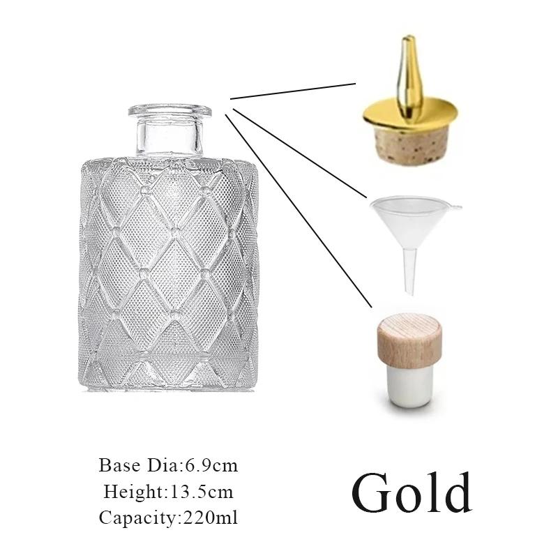 Cocktail Bitters Bottles With Cap Vintage Glass With Stainless Steel Caps Kitchen Seasoning Tools Bar Bartender Accessories