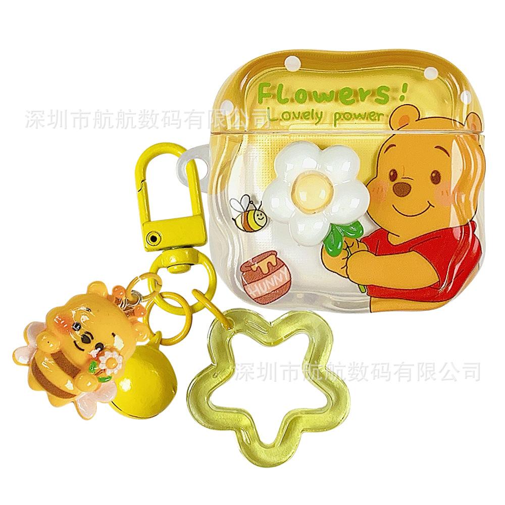 Winnie the Pooh AirPods Pro1 Protective Case AirPods 1 Apple Earphone Cover 1 Generation 1 Generation Pro1