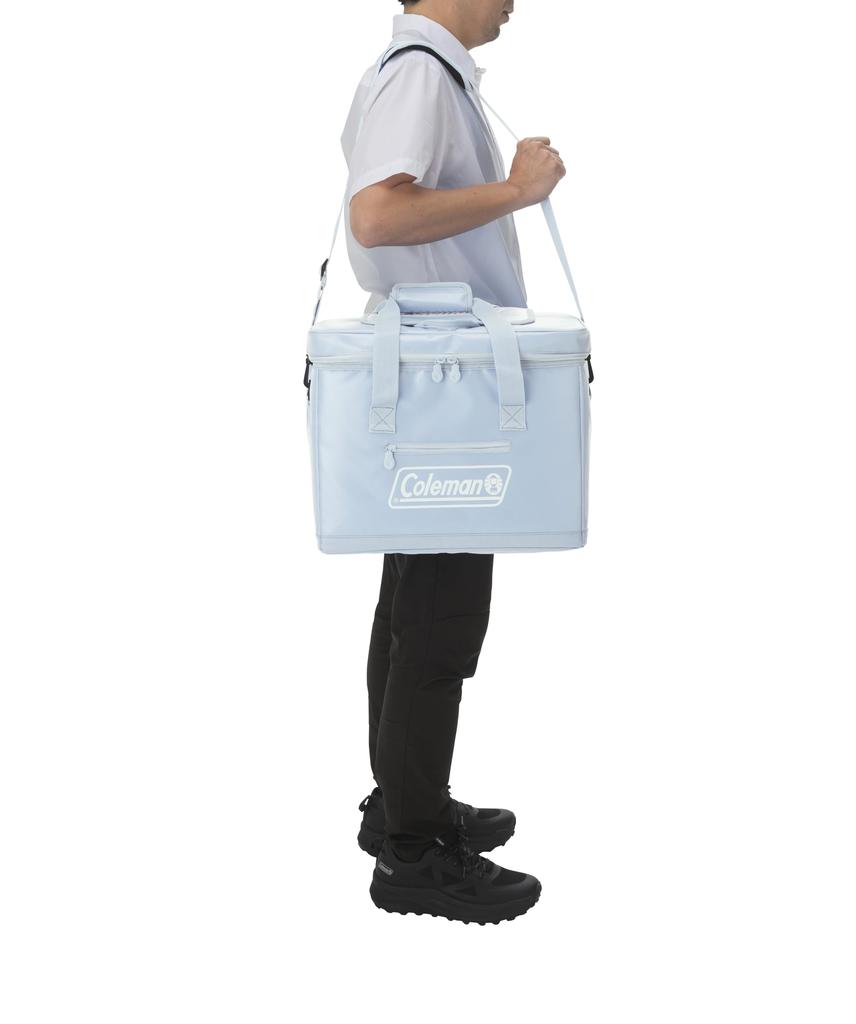 COLEMAN Ultimate Ice Cooler II 35L Cooler Box Keeps Contents Cool for Approximately 49 Hours Olive Ideal for Outdoor Club Features Easy Antibacterial