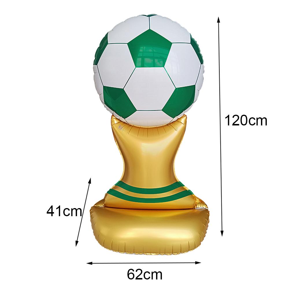 Standing Soccer Foil Balloon Kids Football Theme Birthday Party Baby Shower Decor Football Club Decor Supplies Boys Gifts