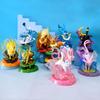 Anime  Funism Adventure Eevee Family Suit  Jolteon Sylveon Action Figure Collection Model Kids Toy Gift Replica