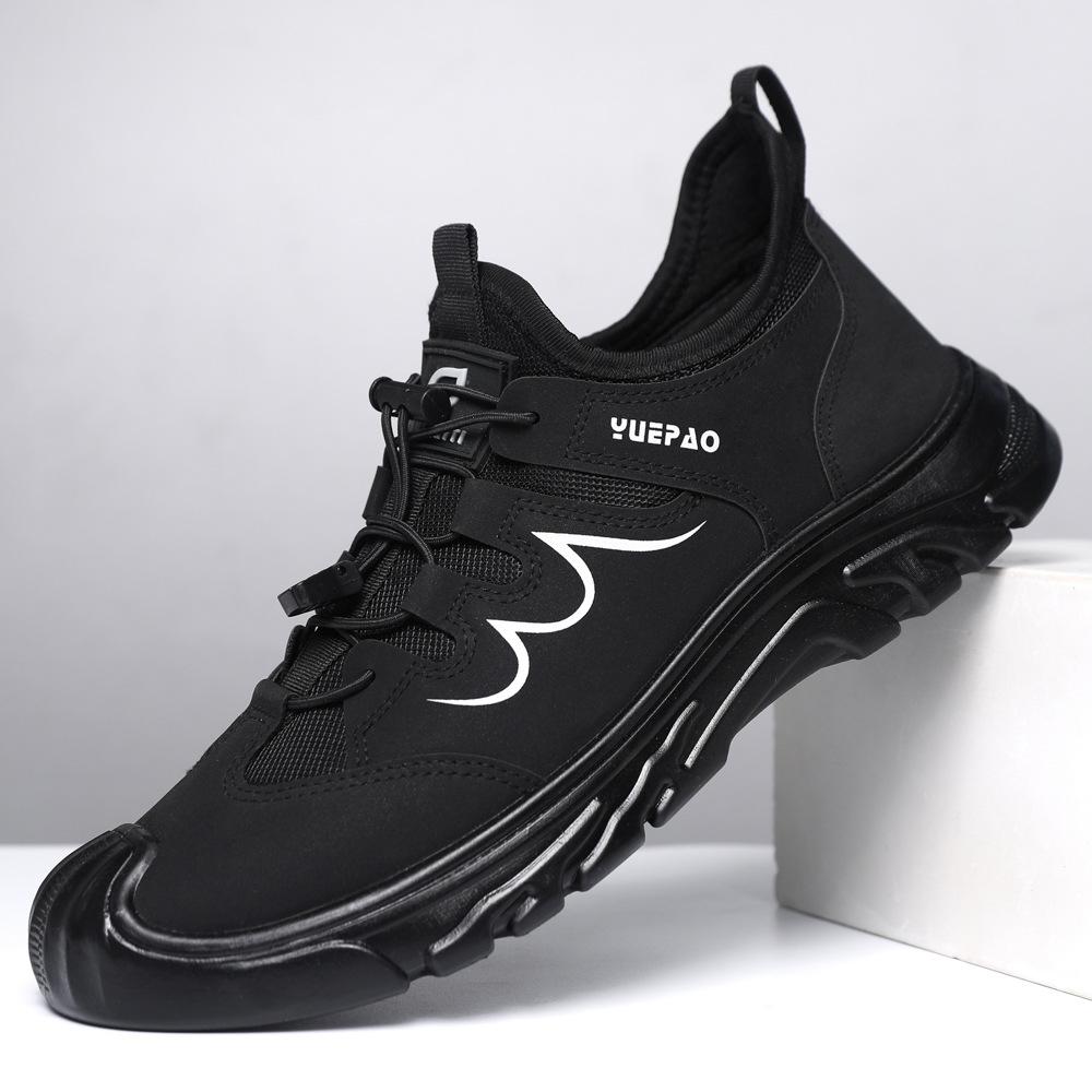 

Повседневные спортивные туфли из хлопка 2024 года, новые, такие же легкие и удобные, рабочие туфли для улицы, универсальные мужские туфли 39