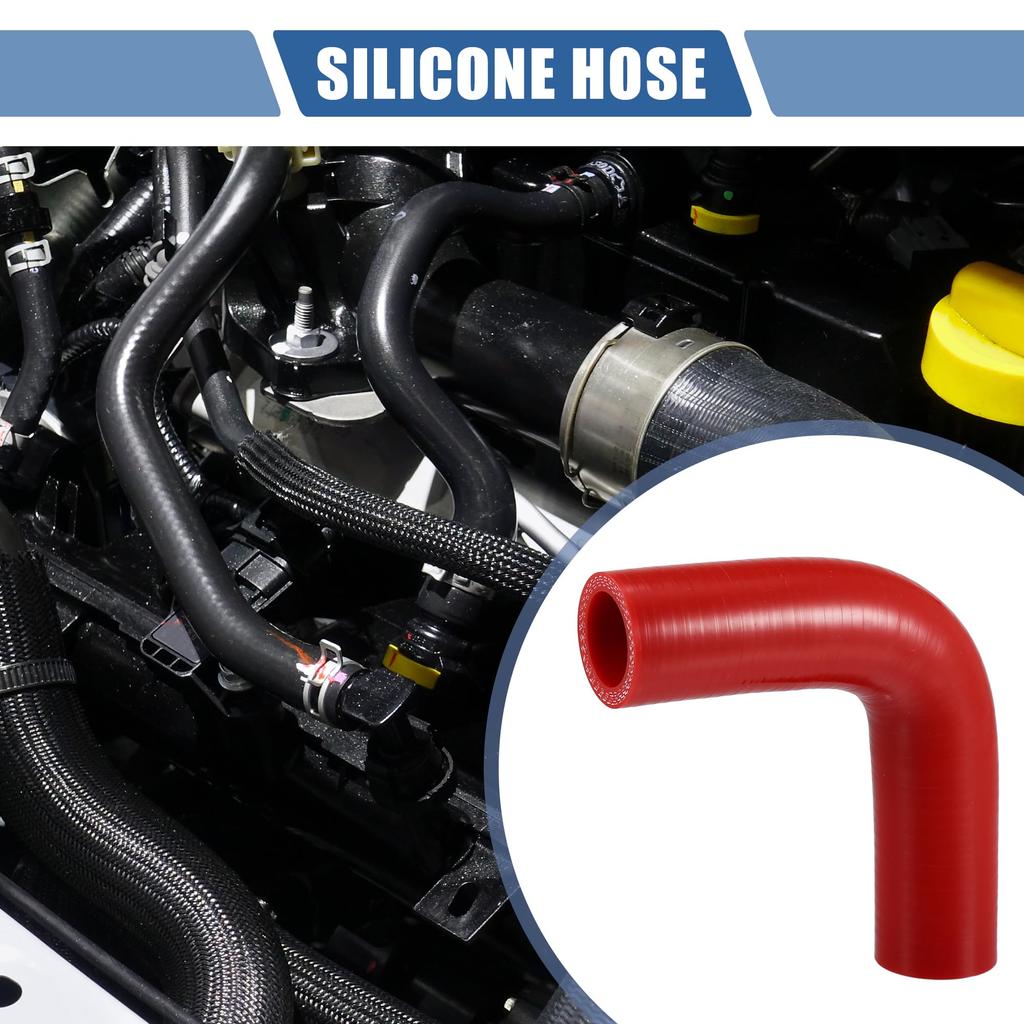 X AUTOHAUX Silicone Hose Silicone Hose Radiator Hose 1 Piece Inner Diameter 1 Inch