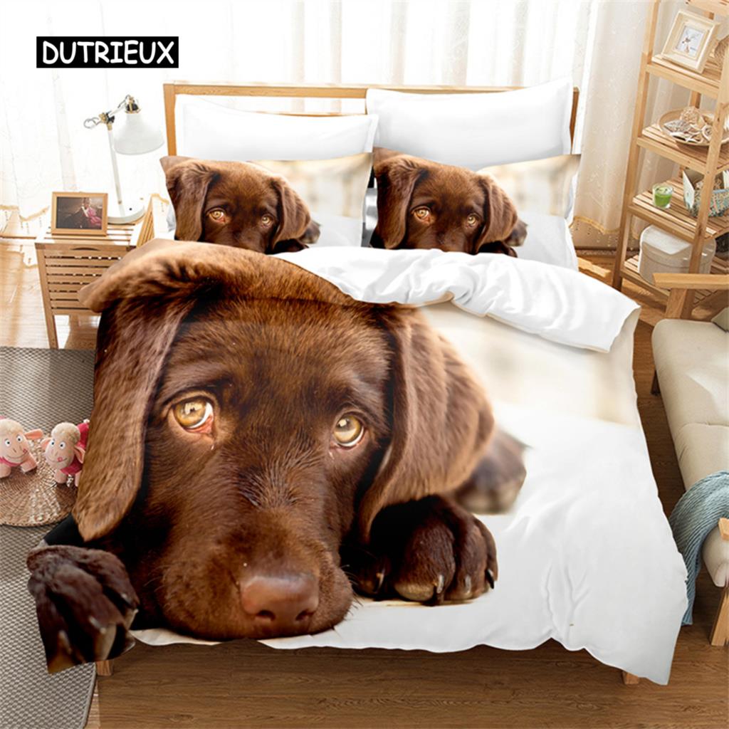 Cute Animals, Dogs  Bedding Set Duvet Cover Set 3d Bedding Digital Printing Bed Linen Queen Size Bedding Set Fashion Design