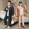 Silk Cotton Homewear for Kids: Warm Pants & Clothes for Boys and Girls - Perfect for Autumn/Winter.