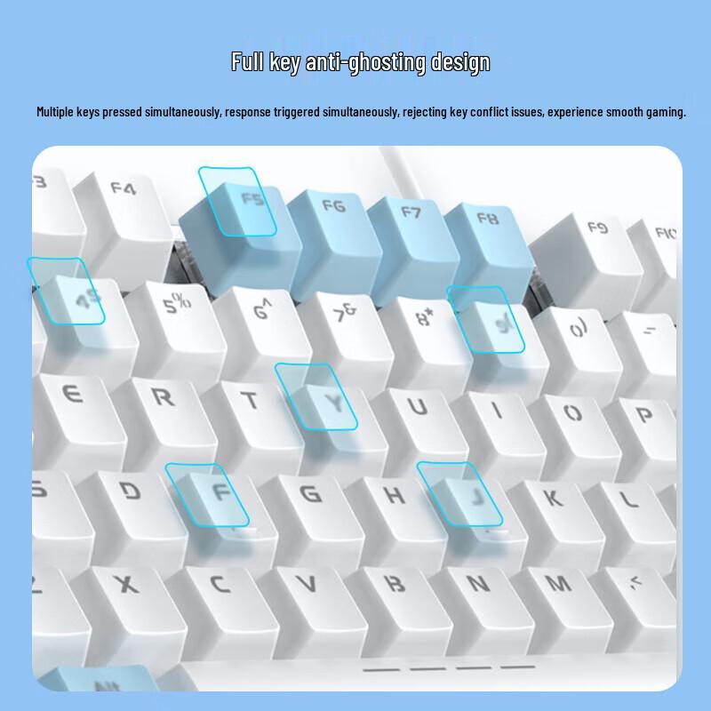 DAREU EK815 Wired 87-Key Mechanical Keyboard