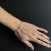 Silver Bracelet with Cubic Zirconia, Item Weight 7.34 G (2206354)