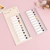 Morandi Color Sticky Note Index Tabs – Loose-leaf Classification Memo Pad Labels