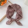 Fashion Women Printing Cotton Linen Small Square Scarf Scarf Women's Versatile Paisley Scarf Head Band Hair Accessories
