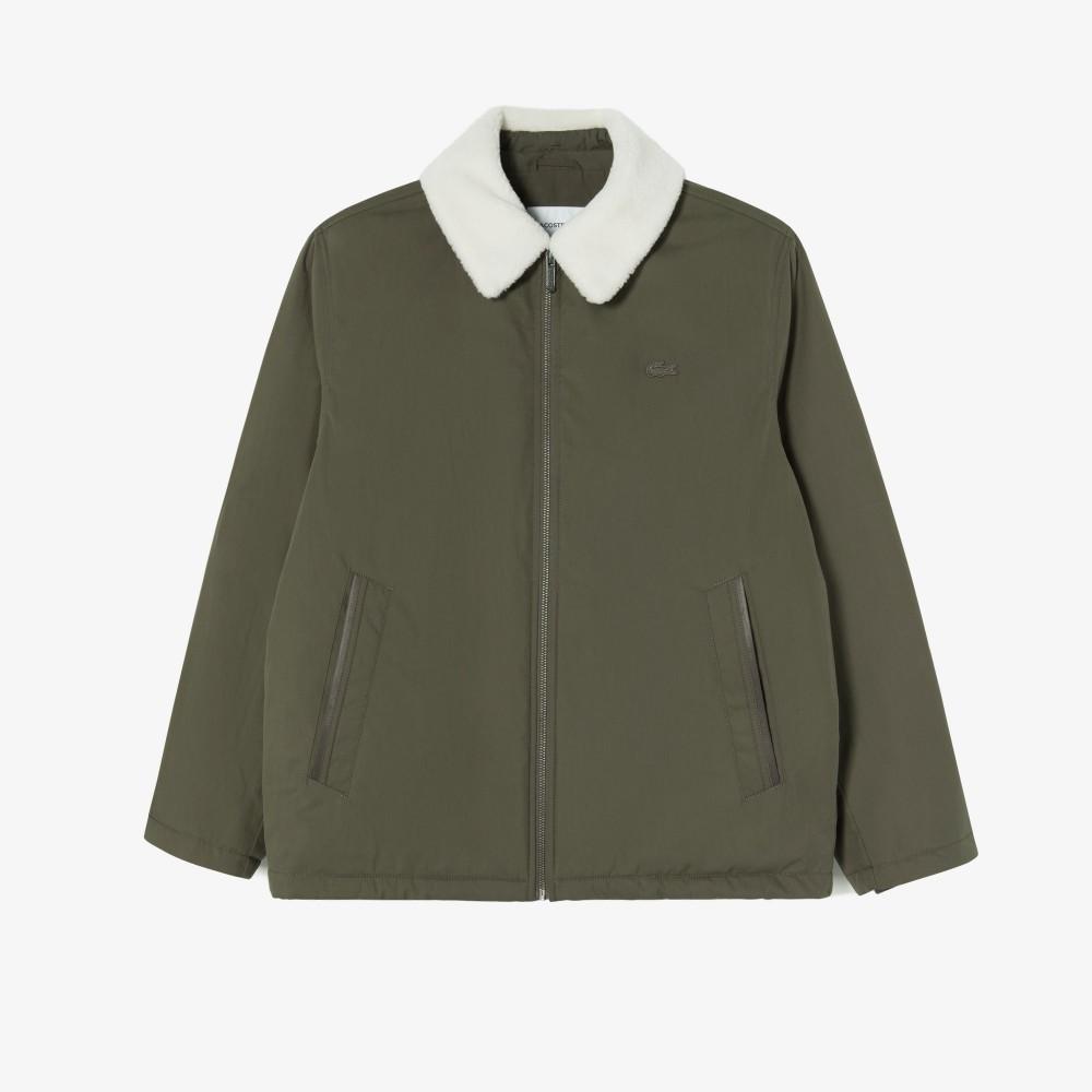 Lacoste Men's Sherpa Collar Down Jacket BH772E-55NZBC