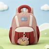 Schoolbag Kindergarten School Bag Boys and Girls New Lightweight Versatile Color Matching Backpack Medium and Large Class Baby Backpack