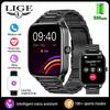 Bluetooth Calling Health Monitoring Sports Watch with Square Screen and Pedometer - I126 Model