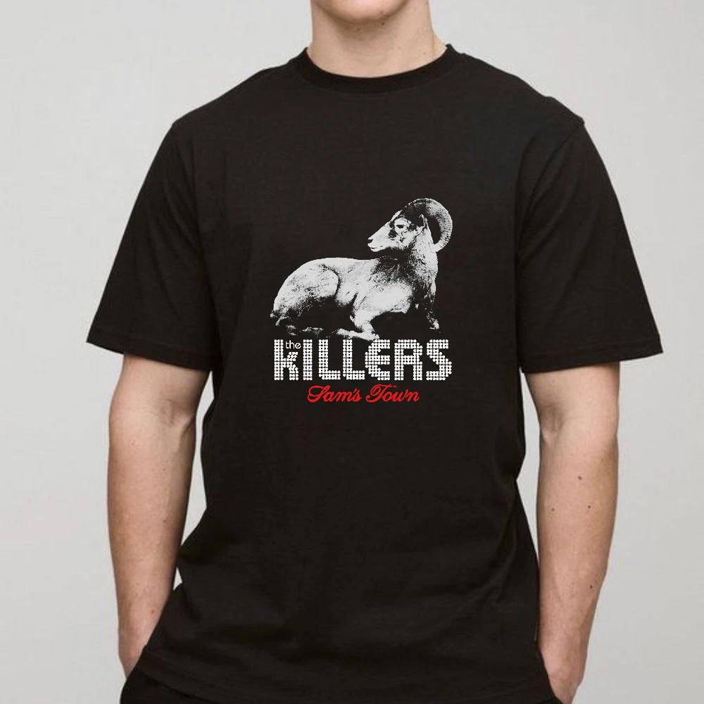 The Killers Band 90s Style Black Short Sleeve Unisex TShirt S