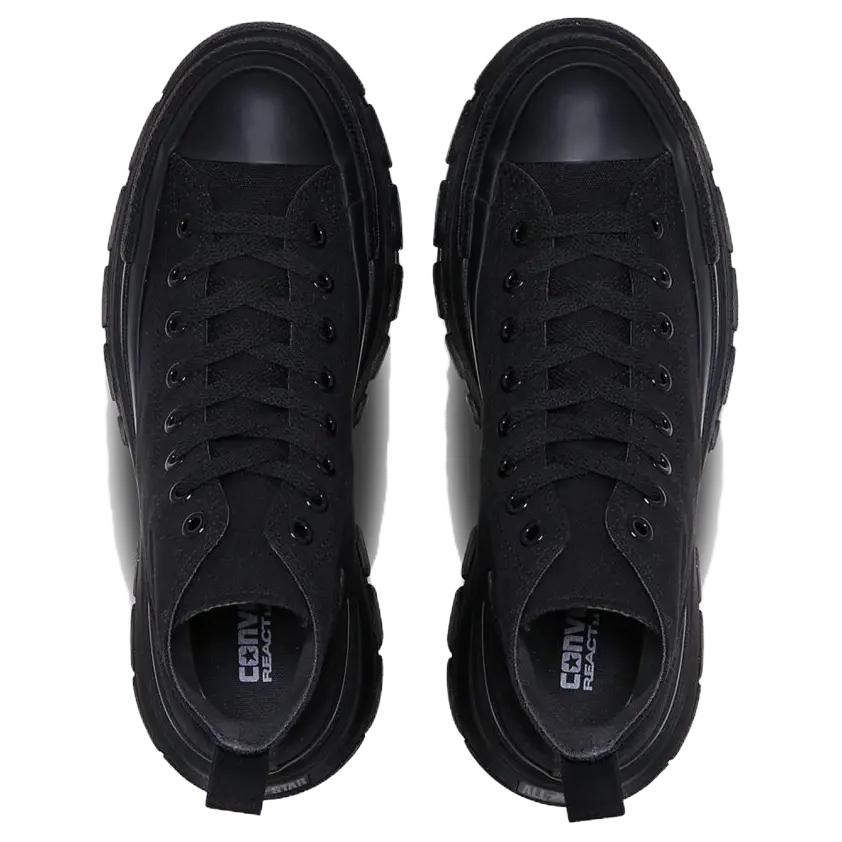 Converse All Star Trekwave Fashion Versatile High Top Canvas Shoes Unisex Sneakers Black 31313040