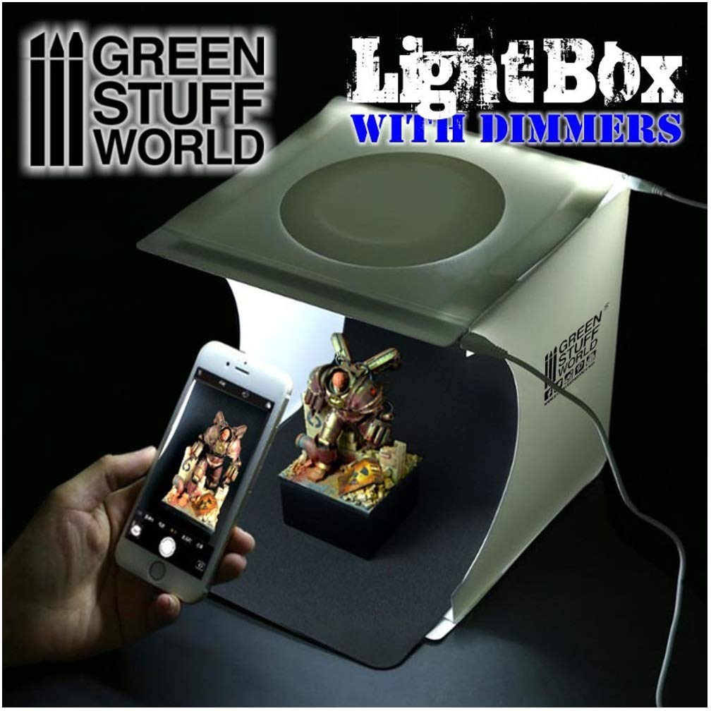 Green Stuff World LED Photo Booth 21 X 21 X 21cm Box, (GSWD-1684)
