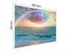 TAGLIERE IN VETRO 40x30 MARE