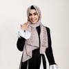 Versatile Elegant Women Hijab Thin Embroidered Edging Embroider Scarf Breathable Chiffon Headscarf Shawl Women Headwear