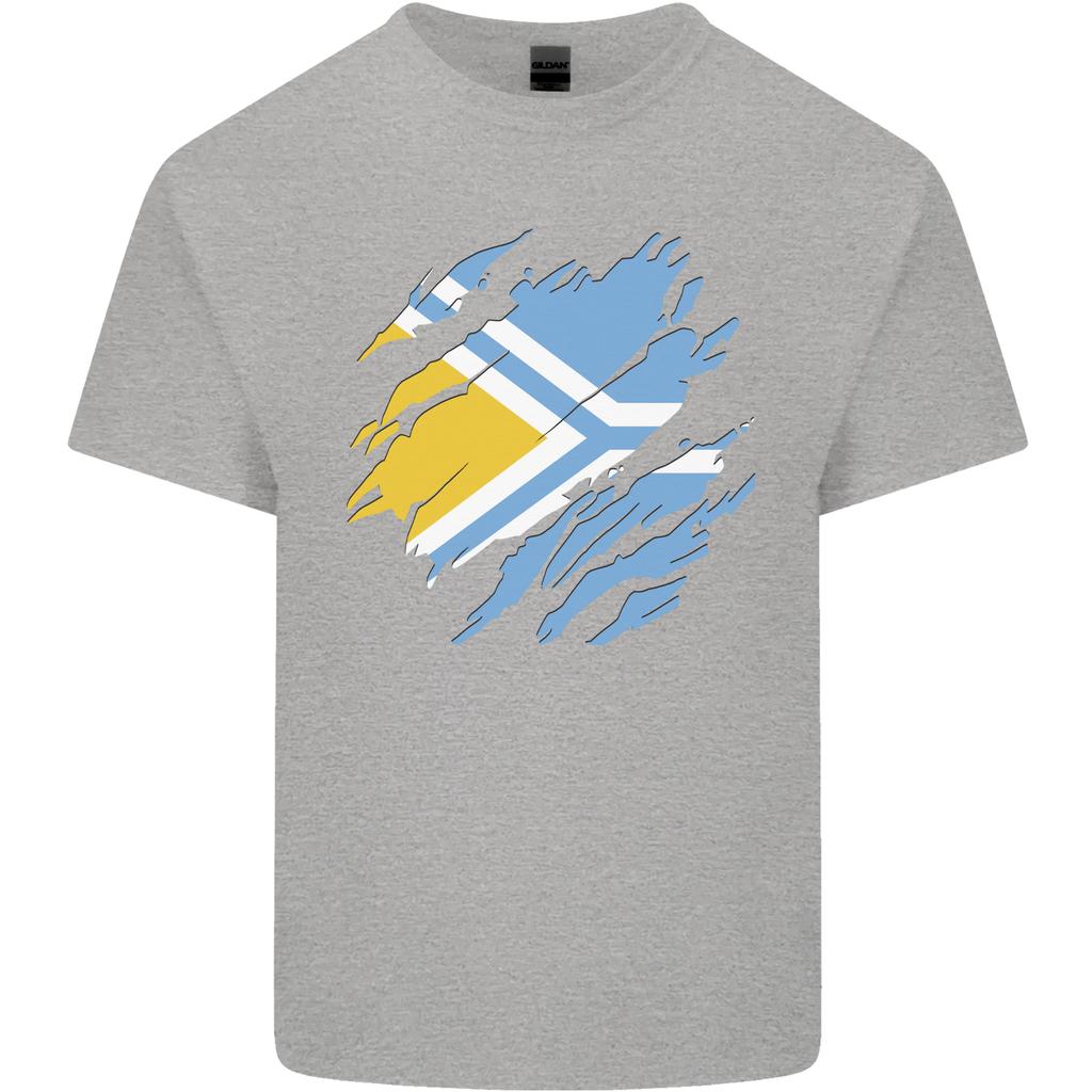 Torn Flag Tuva Unisexs Light Cotton TShirt