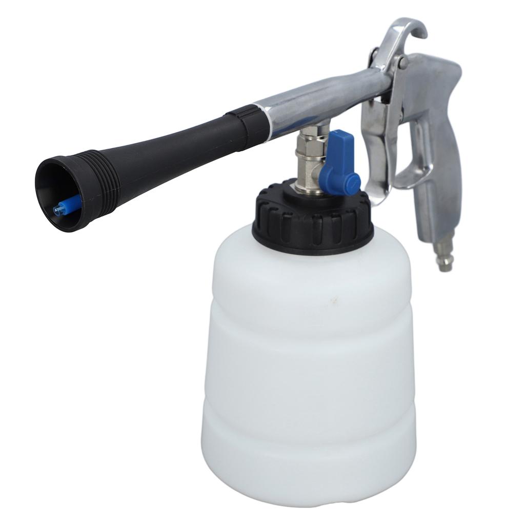 Car Cleaning Gun Compressed Air Blower with Brush Nozzle High Pressure Washing Detailing Kit for