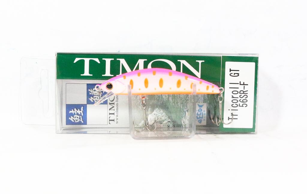 Jackall Timon Tricoroll GT 56 SR-F Floating Lure Yukishiro Pink (0175)