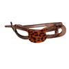 Maillard Leopard Print Twist Clip - Cute, Cool Hairpin for Side Bangs and Back of Head; Simple, Stylish Hair Accessory.