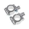 Motorcycle Rear View Mirrors Mount Clamp 2PCS 22mm 25mm Handlebar 8mm 10mm Thread Universal Rear Mirror Holder Adapter Bracket