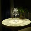 Diamond Crystal Lamp Nordic Small Night Lamp Bedroom Bedside Projection Ambience